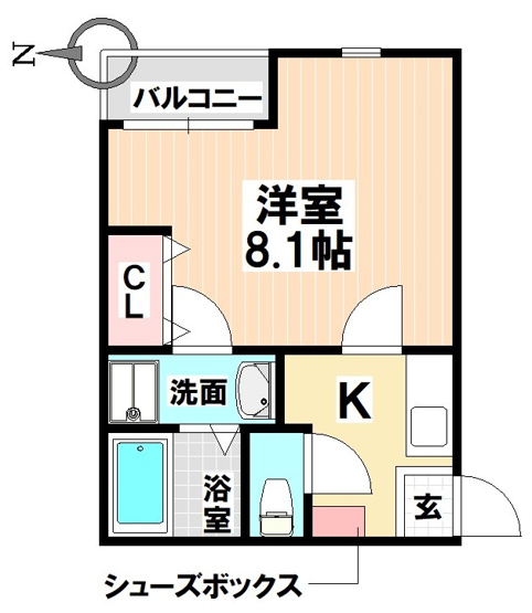 【間取り】 | クレフラスト鶴里南
