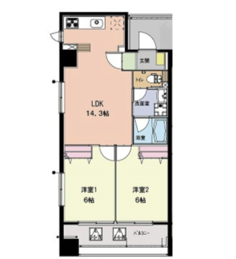 【間取り】 | グレイスコート練馬
