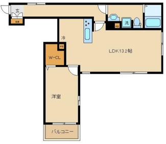 【間取り】 | Ｓ．ＦＬＡＴ　Ⅴ | 間取りです。