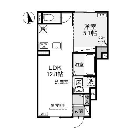 【間取り】 | Σresidence紅雲町