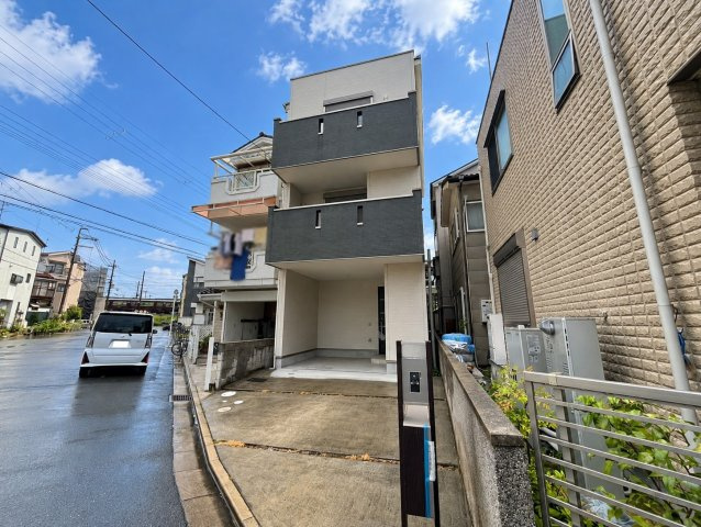 津之江町1丁目の前面道路含む現地写真
