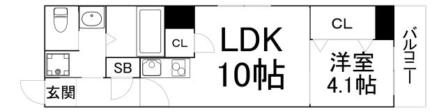 【間取り】 | ES北浜