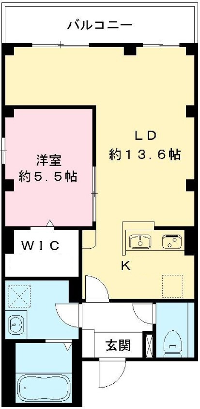 オンドワ　ミュゾン　Ｍ　東麻布の間取り|間取りです。