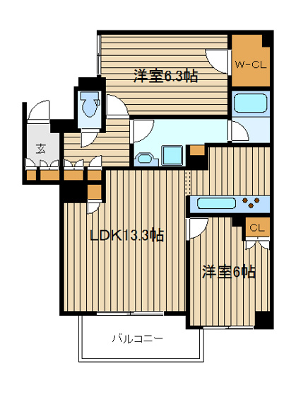 【間取り】 | グローリオ成増アルグレッソ