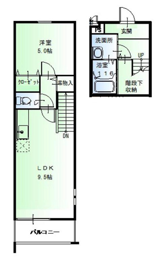 【間取り】 | スリーハーブズグレンツェント泉大津