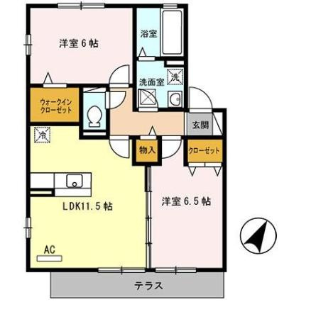 【間取り】 | フォレストヒルズ2棟