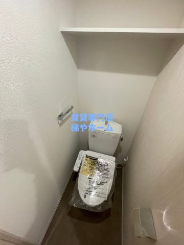 クレアグレイス岸里のトイレ|落ち着いたトイレです