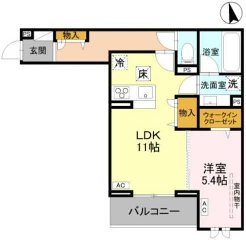 ディーセレーノ小手指の間取り