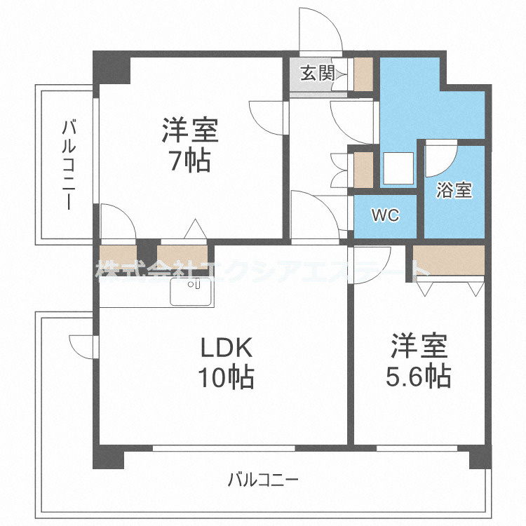 MIKI GARDENの間取り