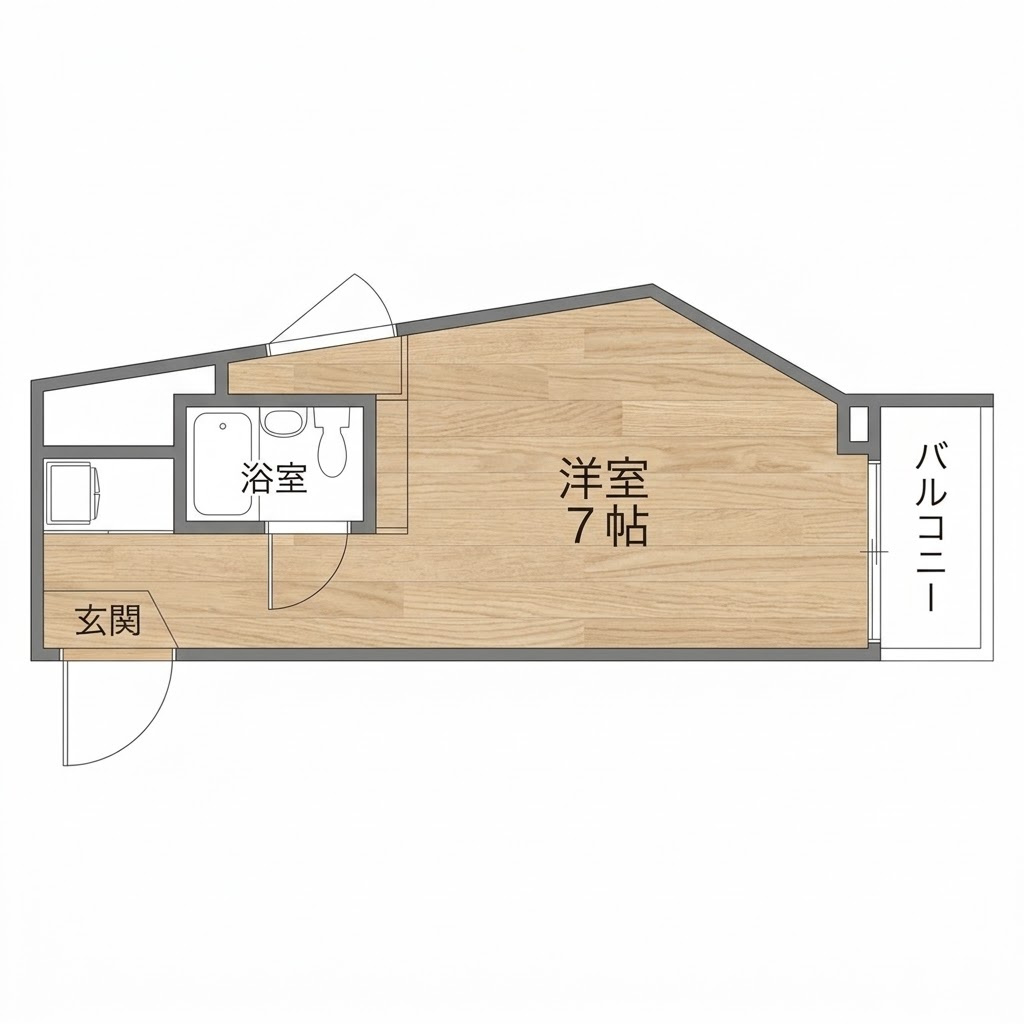 アーバンシティ岸里PART1の間取り