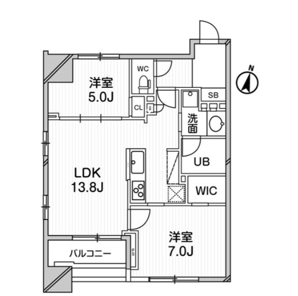 GRAN PASEO明大前の間取り