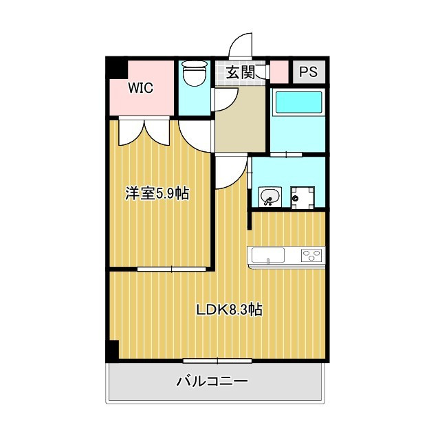 グリーンフィールズ大進の間取り