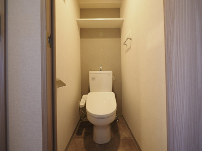 【トイレ】 | S-RESIDENCE上新庄beat | 落ち着いた色調のトイレです