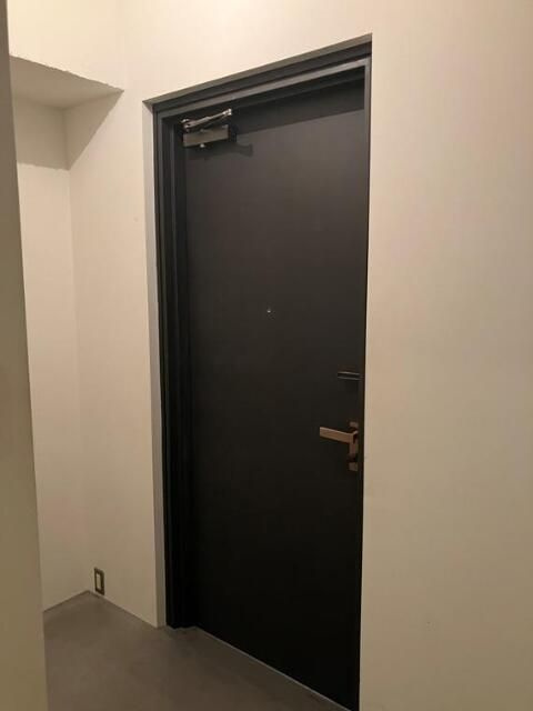渋谷美竹ハイムの玄関