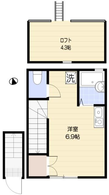 スーペリアージュ東大井の間取り