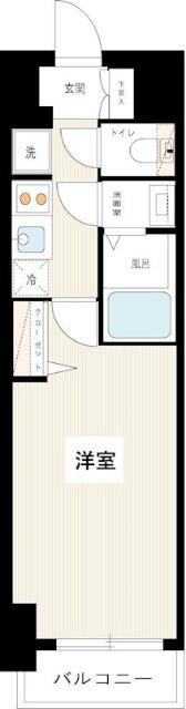 ＭＡＸＩＶ西大島の間取り