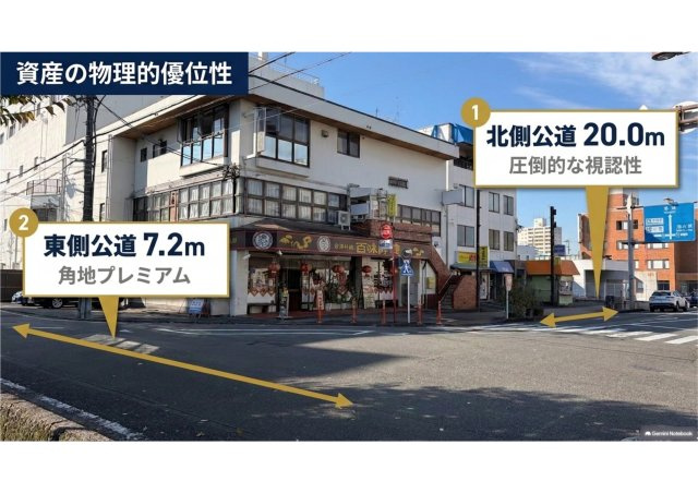 清水区相生町売ビルの外観