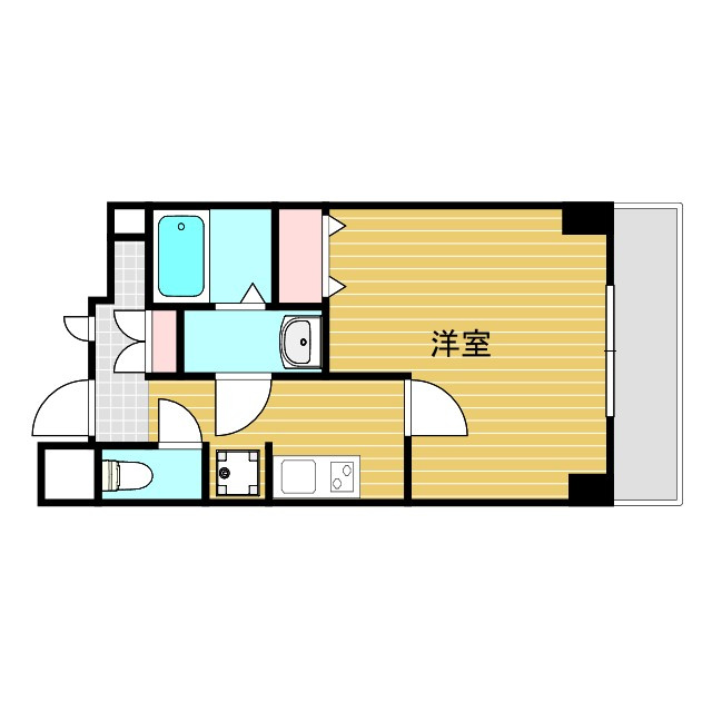 CHARME十三本町の間取り