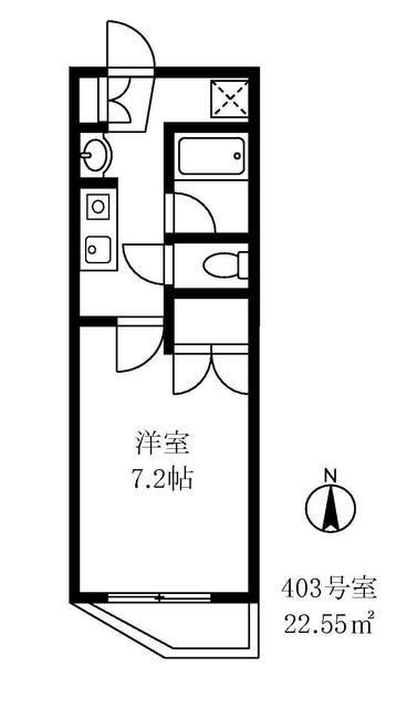 エテルノ経堂の間取り