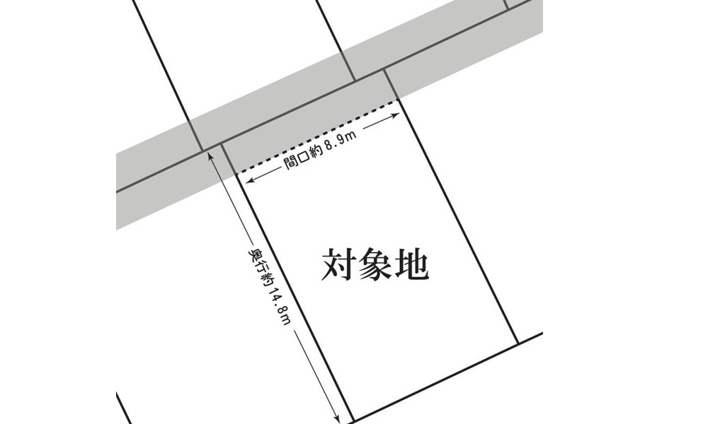 南区旭２丁目の土地図