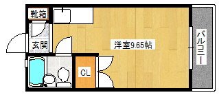 与儀ビルの間取り