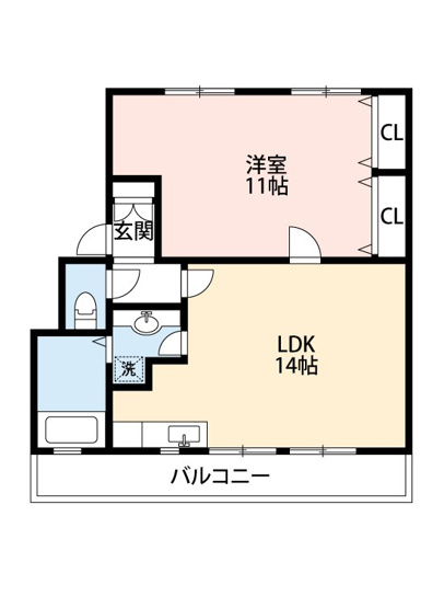 【間取り】 | ライフヴィレッジ田迎Ⅲ 