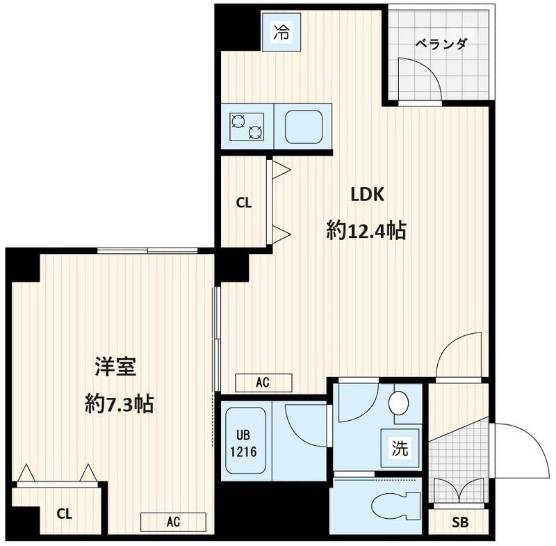 GranDuo小石川の間取り|広々間取りです。