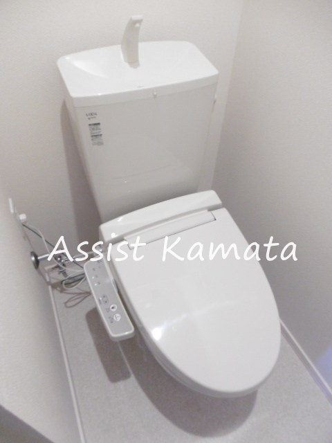 ブランフォーレ上池台のトイレ
