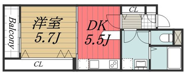 【間取り】 | クレールシャンブル