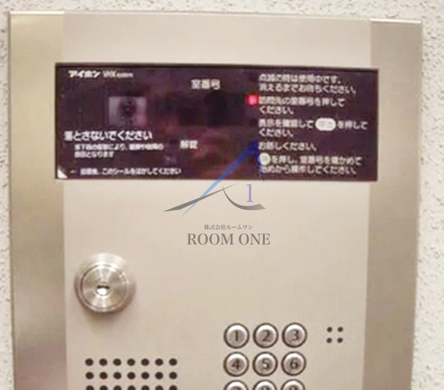 ファインクレスト赤羽のセキュリティ|オートロックです。