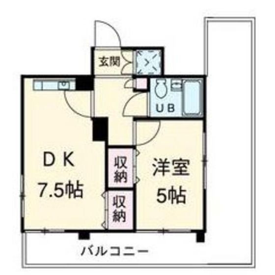 エステート浦賀の間取り