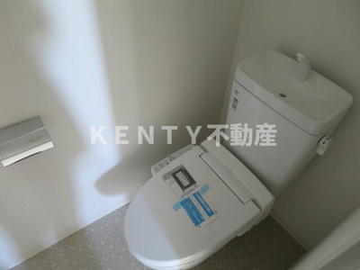 【トイレ】 | エクセルピア萩中２番館 | コンパクトで使いやすいトイレです