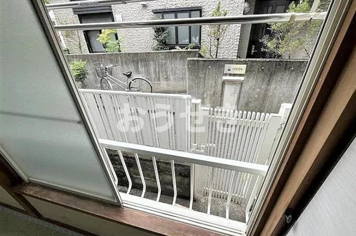 バンブービレッジのバルコニー