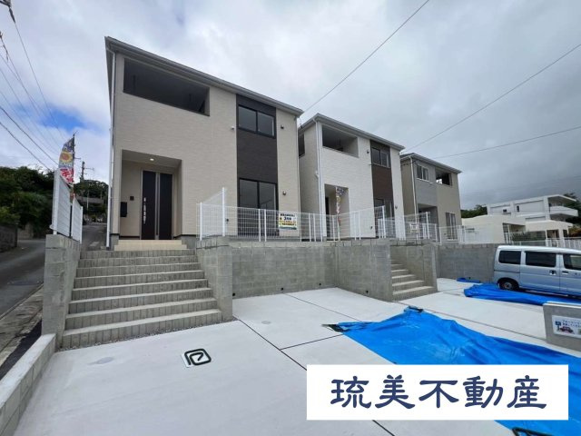 豊見城市饒波　第1（全3棟）の外観|※全棟並列駐車2台可♪