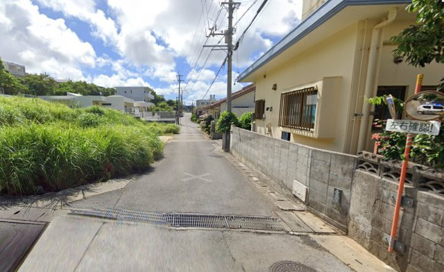 豊見城市饒波　第1（全3棟）の前面道路含む現地写真|南側市道4ｍ♪
