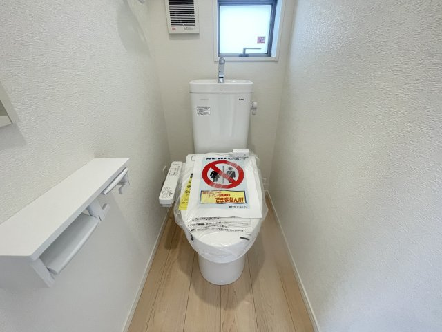 豊見城市饒波　第1（全3棟）のトイレ|※同施工会社写真です