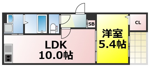 【間取り】 | ブルーグレイス大正