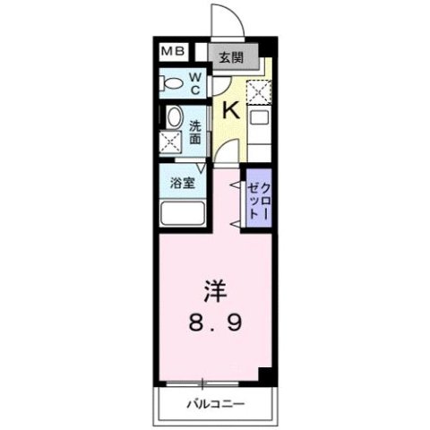 ボヌール　Ｓの間取り