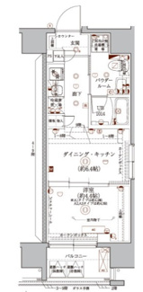 【間取り】 | ＶＥＲＸＥＥＤ綾瀬ドゥーエ＃Ｒ | 間取り図です。