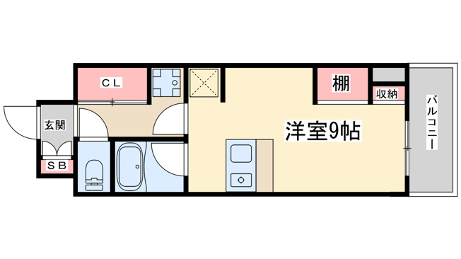【間取り】 | ザミューチュアル江坂