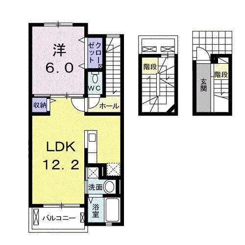 ｇｌａｎｚ　Ｙ．Ｓ　　刈谷市近郊の賃貸はクラスホームの間取り