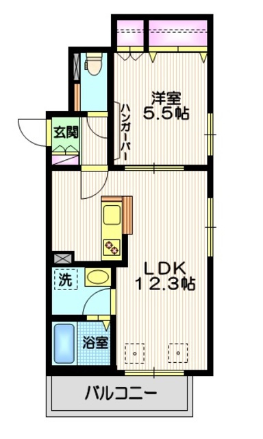 シェモア祐天寺の間取り|★角部屋２面採光★