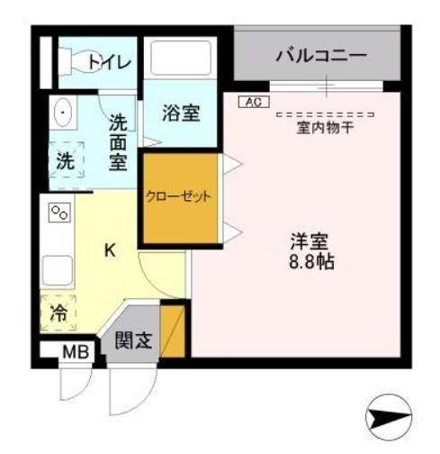 リーゾの間取り