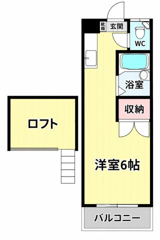 筑紫野市紫１丁目のアパートの間取り|別号数タイプ