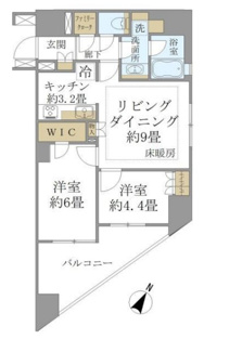 【間取り】 | プレシス南林間グラーレ | 間取りです。