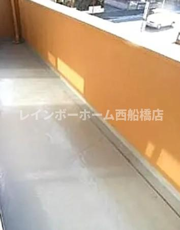 ネオハイムK1のバルコニー