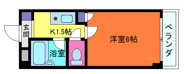 シャルマンフジ御影参番館の間取り