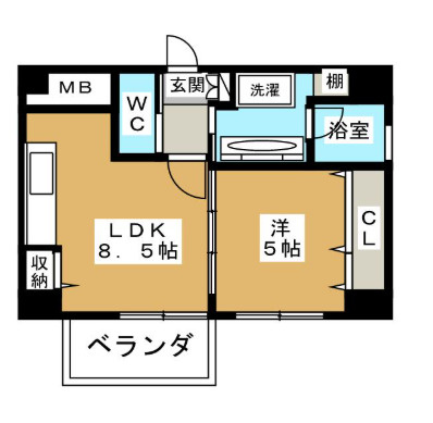 【間取り】 | ア―ジュ八事山