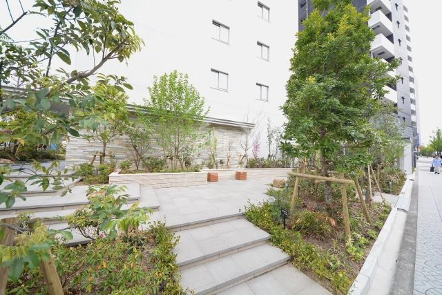 メイツブラン大阪城公園のその他共用部分|メイツブラン大阪城公園　植栽