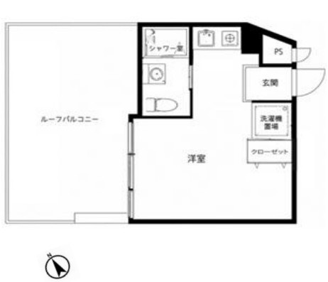 【間取り】 | トップ板橋第２ | ルーフバルコニーもありますので、開放感もあります！